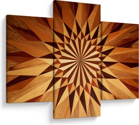 Obraz - Drevená koláž (90x60 cm)