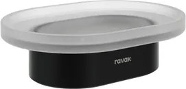 Ravak Chrome II mydelnička čierna X07P1376