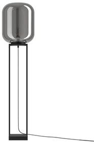 Eglo 39989 - Stojacia lampa BULCIAGO 1xE27/40W/230V dymová