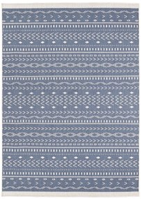 NORTHRUGS - Hanse Home koberce Kusový koberec Twin Supreme 103439 Kuba blue creme – na von aj na doma - 160x230 cm