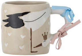 Béžový keramický detský hrnček 225 ml Bambino – Bloomingville Mini