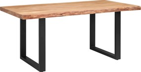 XXXLutz JEDÁLENSKÝ STÔL, akácia, čierna, farba akácie, 200/100/76 cm P & B - Online Only jedálne - 001630030904