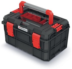 Kufor na náradie A, 30,7 cm, organizér II, čierna