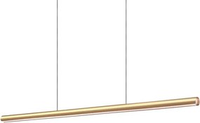 Ideal Lux - LED stmievateľný luster na lanku DORICA LED/35W/230V CRI 90 140 cm zlatý