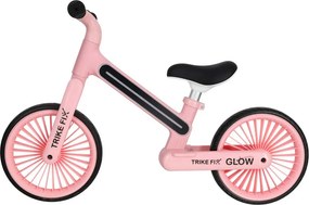 KIK Trike Fix Glow LED detské odrážadlo, ružové, 12″