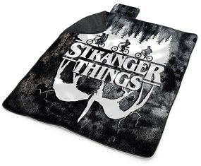 Sablio Plážová deka Stranger Things White: 200x140 cm