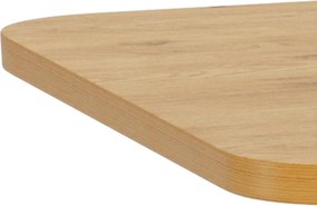 Jídelní stůl Levanto 160 cm dub divoký/černý
