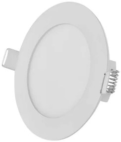 LED vstavané svietidlo NEXXO, kruhové, biely, 7W, neutrálna biela