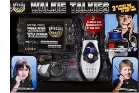 LEAN Toys Súprava krátkovlnnej vysielačky Walkie Talkie Base