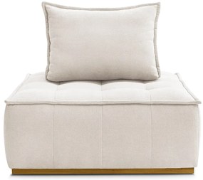 Biele ženilkové kreslo Elisa – Bobochic Paris