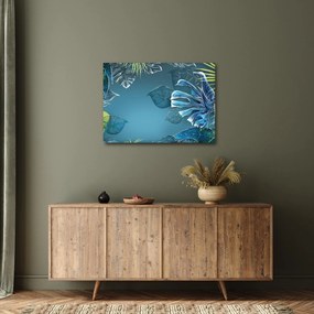 Obraz - Listy tropických rastlín (70x50 cm)
