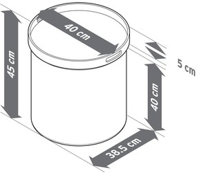 Odkladací stolík s podnosom a možnosťou sedenia