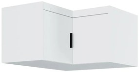 Nadstavec na skriňu Elena 2D Rohová biela