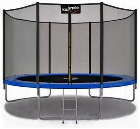 Trampolína s vonkajšou sieťou 252 cm - MODRÁ