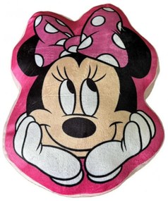 3D mikroplyšový detský vankúšik Minnie Setino Tiahome