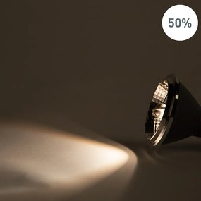 Sada 5 žiaroviek GU10 dim to warm LED AR70 6W 2000K-3000K