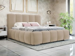 Čalúnená manželská posteľ Lisko, Rozmer postele: 160x200, Farba poťahu: Paros 02