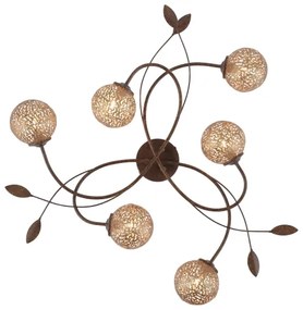 Paul Neuhaus 6398-48 - Prisadený luster GRETA 6xG9/40W/230V