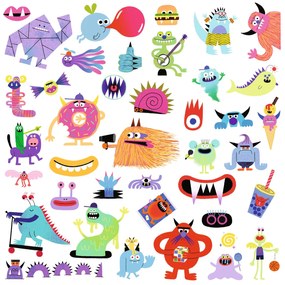 Samolepky - Príšerky