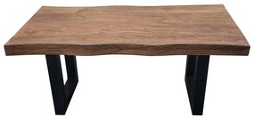 Konferenčný stolík Liam akácia/čierna