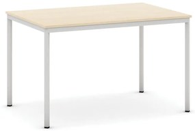 Jedálenský stôl, 1200 x 800 mm, doska čerešňa, podnož sv. sivá
