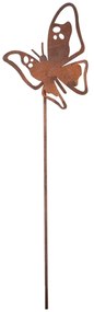 Esschert Design Zapichovacia záhradná dekorácia Bugs, sada 4ks, 38 cm, kov, hnedá
