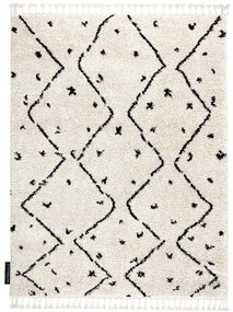 Kusový koberec Berber Tetuan B751 cream, 160x220, biela, obývacia izba, Dywany Łuszczów