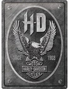 Plechová ceduľa Harley Davidson - Metal Eagle, ( x  cm)