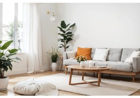 Nástenné svietidlo Paris 2, 1x číre sklenené tienidlo, G