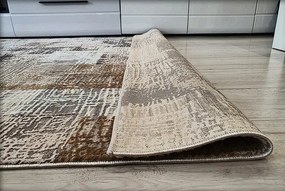 Luxess 33-Grey – sivý koberec s linkovaným vzorom Rozmer: 60x110 cm