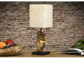 Stolová lampa 19478 Masív drevo/Bežová  - Komfort-nábytok