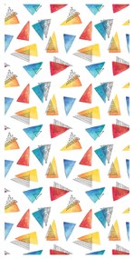 Tapeta - Farebné trojuholníky