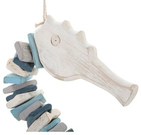 Drevená nástenná dekorácia 22x55 cm Sea Horse – Mauro Ferretti
