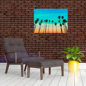 Sklenený obraz - Kalifornia (70x50 cm)