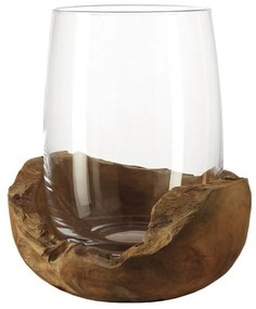 Lucerna Leonardo TERRA P.23cm teakový podstavec