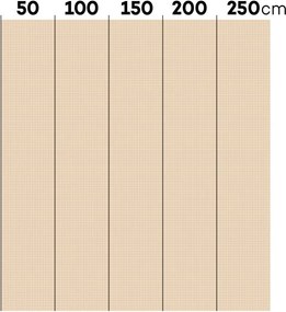 Tapeta šachový vzor béžová 280x50 cm