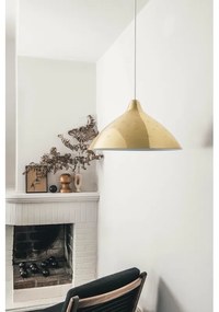 Závesná lampa Lisa 450, mosadzná