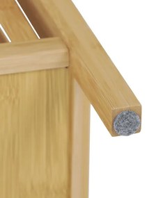 Taburet s úložným priestorom B066 NAT, bambus