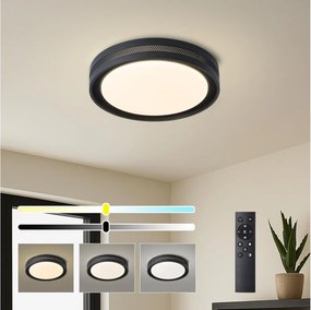 BRILAGI -LED Stmievateľné stropné svietidlo KREON LED/54W/230V 3000-6000K čierna pr. 38 cm +DO