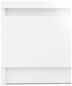 Biely nočný stolík Naia - Tvilum