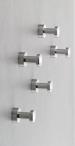 Aqualine SAMBA háčik, balenie 5 ks, chróm SB122