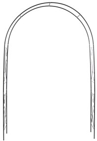 Železný oblúk pre popínavé ruže Esschert Design