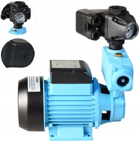 Výkonná Vodná Pumpa 750 W 50 L/min S Spätným Ventilom A Hydroforovým Príslušenstvom