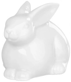 Porcelánový zajačik, dekorácia, 10,4x7,3x7,1 cm, MagicHome | S- 8091587