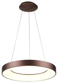 Moderný luster Santana 60 Cct medená + diaľkové ovládanie