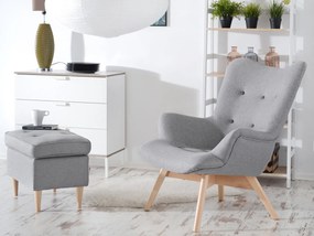 Relaxačné kreslo Florentino (sivá). Akcia -20%. Vlastná spoľahlivá doprava až k Vám domov. 1135793