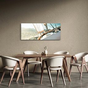Obraz - Loď (120x50 cm)