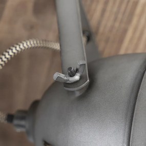 Inteligentné stropné svietidlo oceľové s drevom vrátane 4 WiFi GU10 - Emado