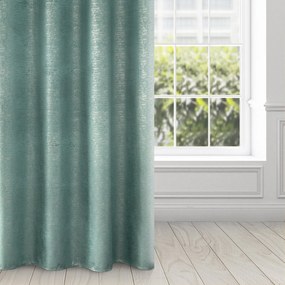 ZATEMŇOVACÍ ZÁVES NA KRÚŽKOCH MABEL 140X250 CM MENTOLOVÁ