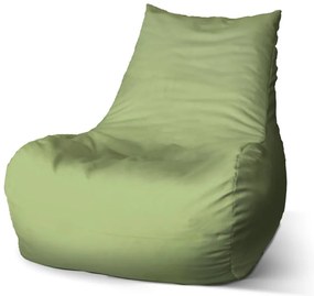Sedací vak Bean pistáciová - detský, zelená